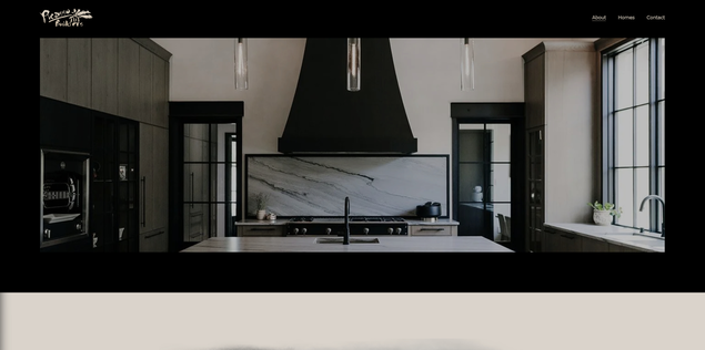 Picasso Builders website hero