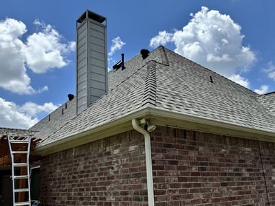 Roofing Replacement on Two-Story Brick House