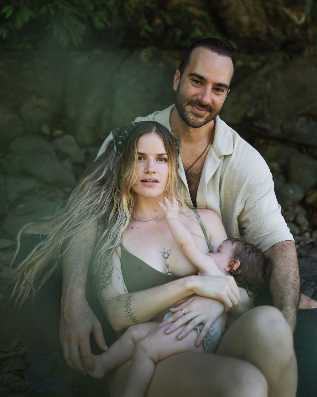 Warm intimate image symbolizing feminine embodiment and inner union