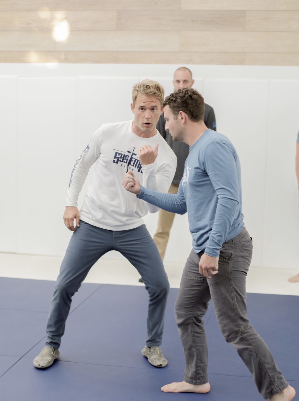 The Teens & Adults class at the Systema Floyd dojo