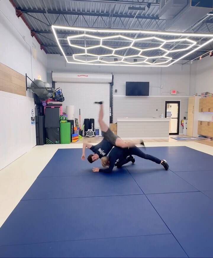 Dynamic takedown technique at Systema Floyd