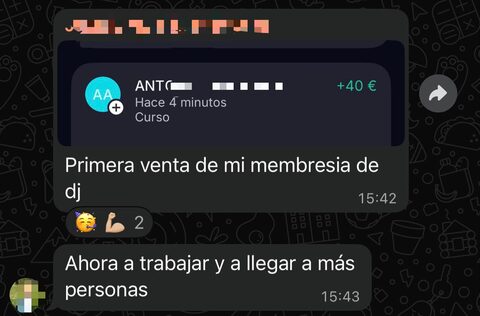 Testimonio compartido por la comunidad