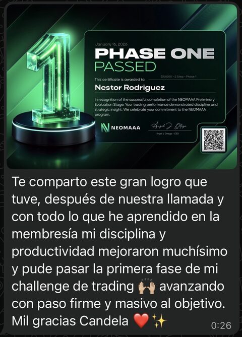 Testimonio compartido por la comunidad