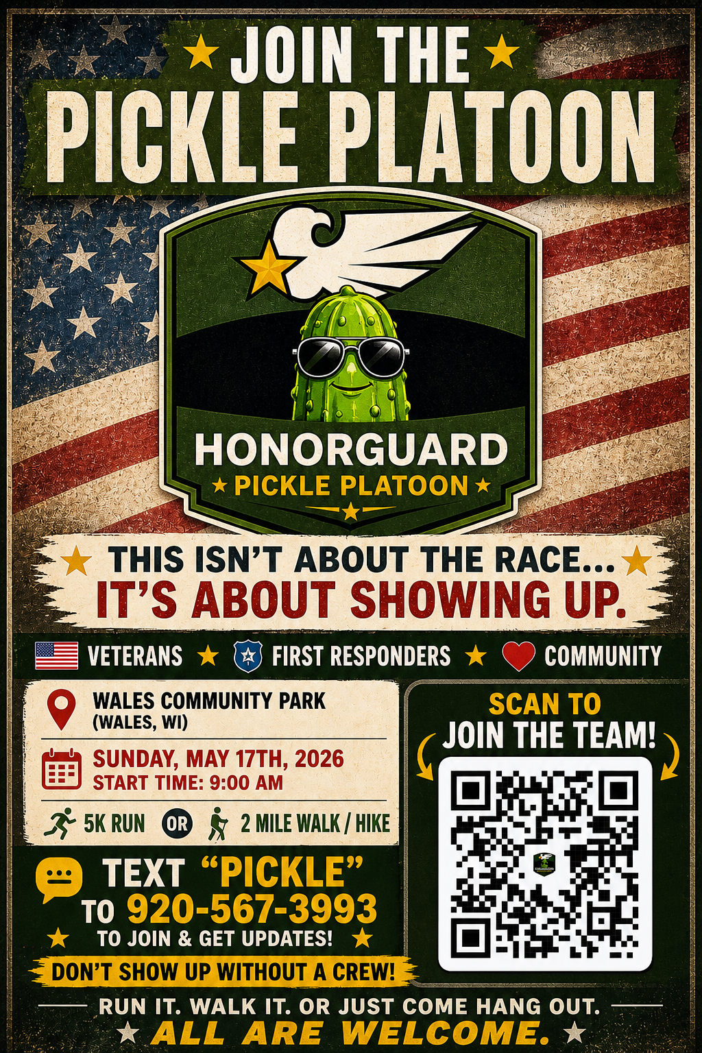Wisconsin Pickle Run Flyer