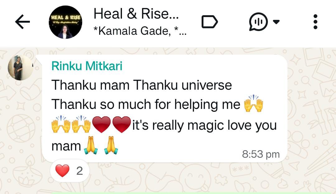 Client testimonial screenshot
