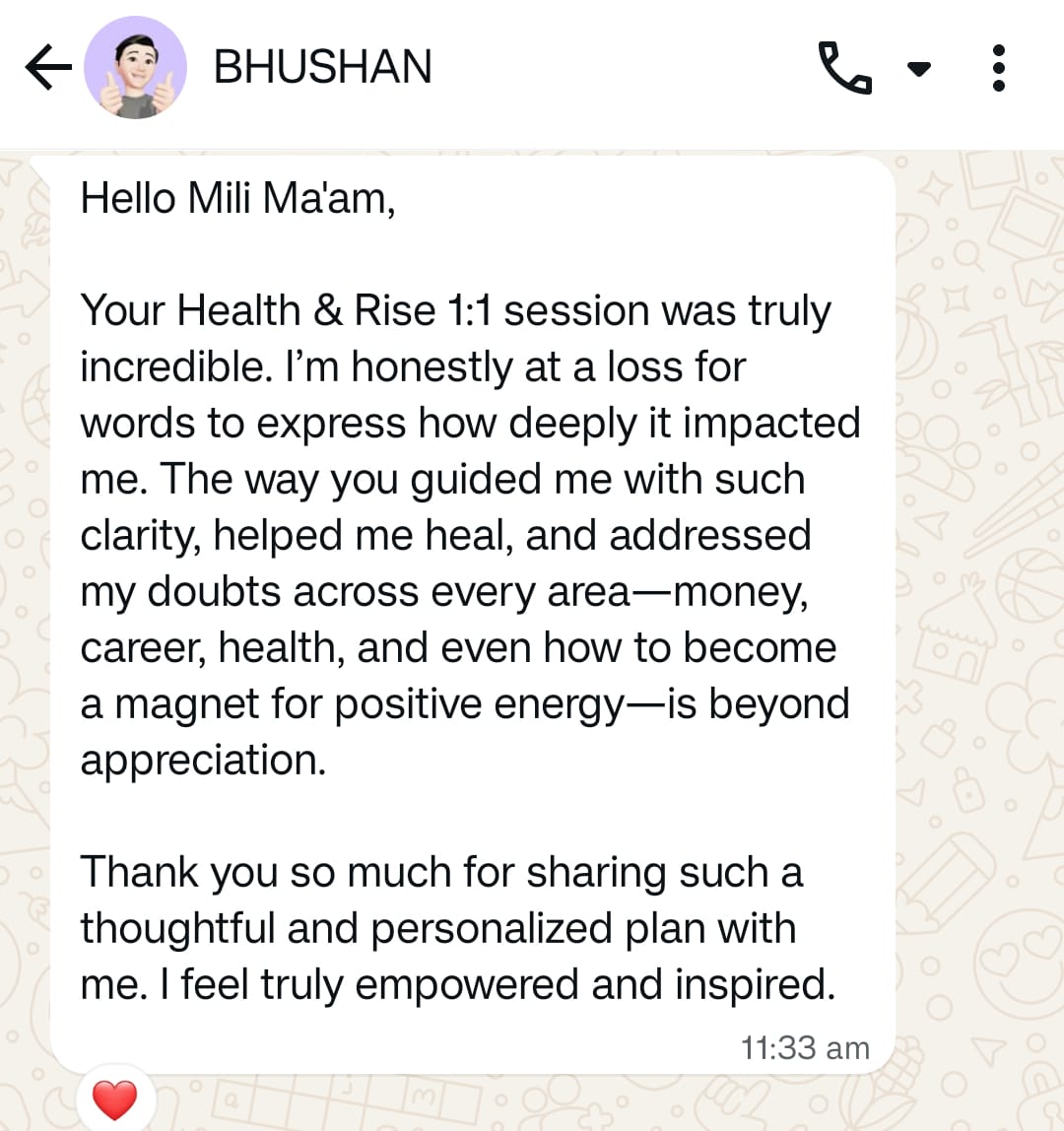 Client testimonial screenshot