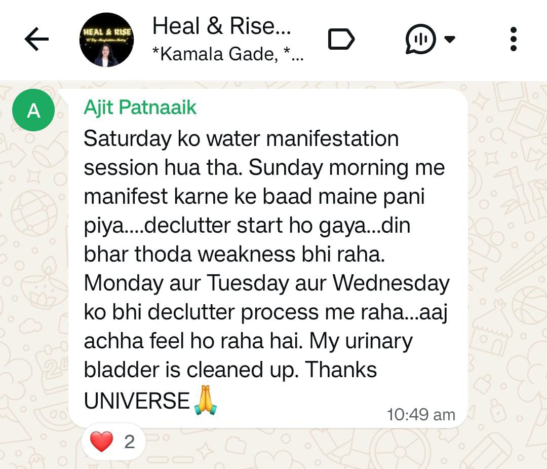 Client testimonial screenshot