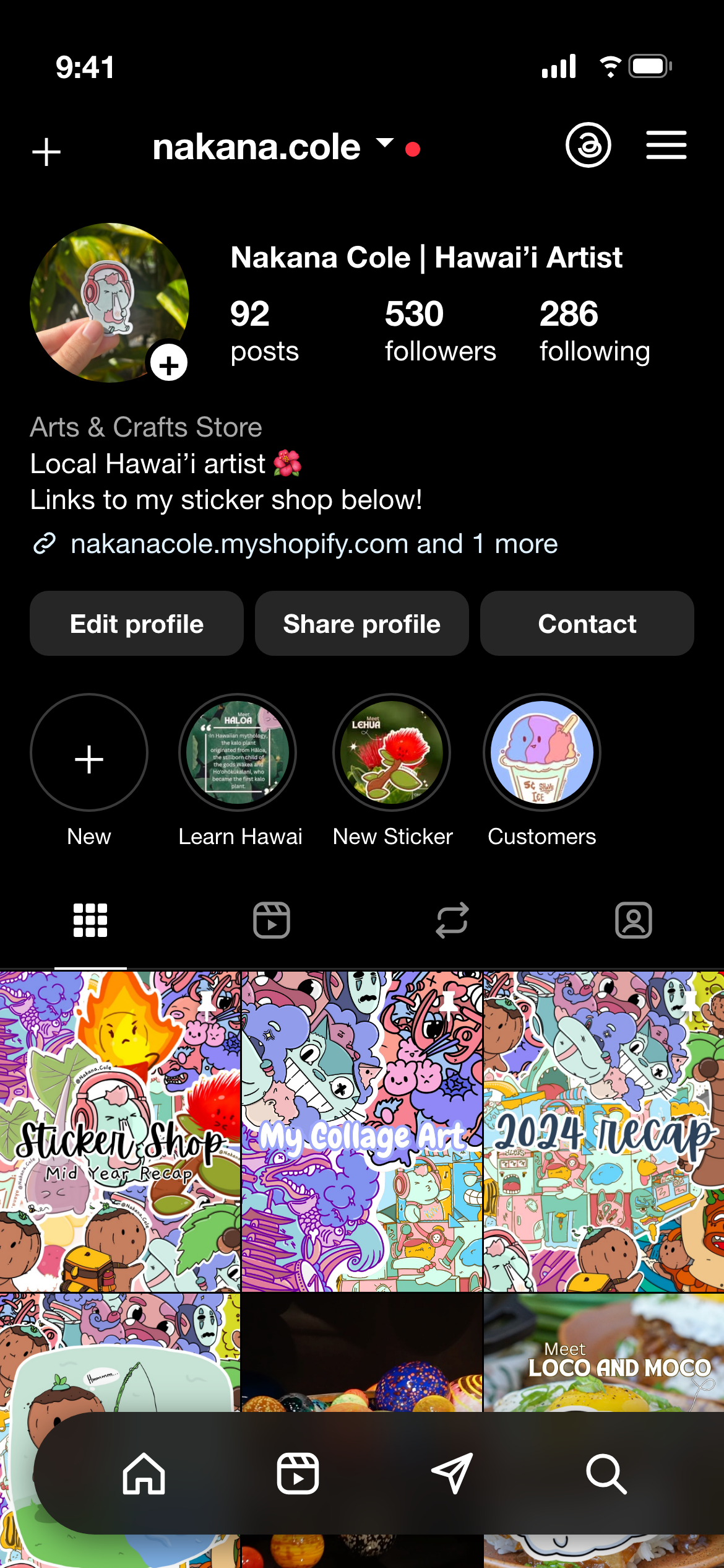 Nakana Cole Instagram