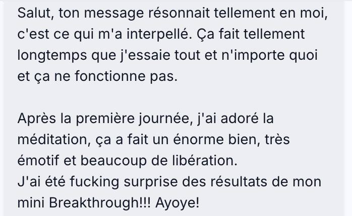 Témoignage Libre & Magnétique