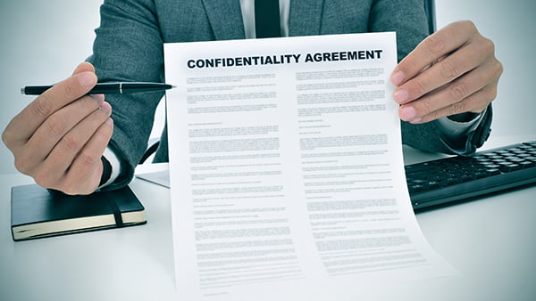 CONFIDENTIALITY AGREEMENTS AT SETTLEMENT