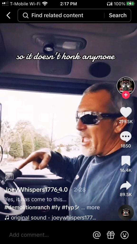 Joey Whispers on Tik Tok