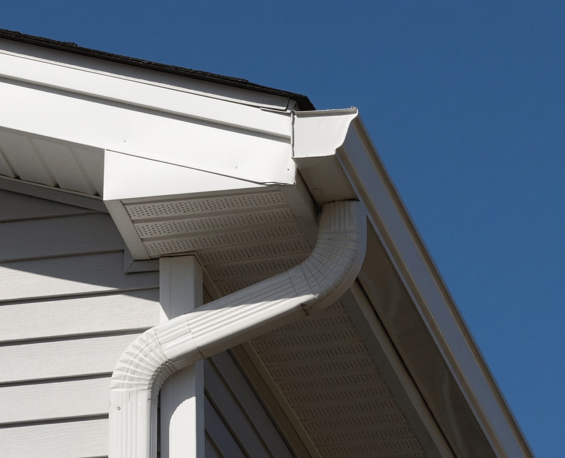 Gutter installation project photo