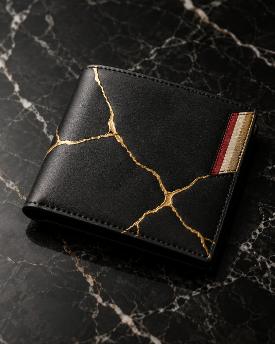 Black Bifold Wallet