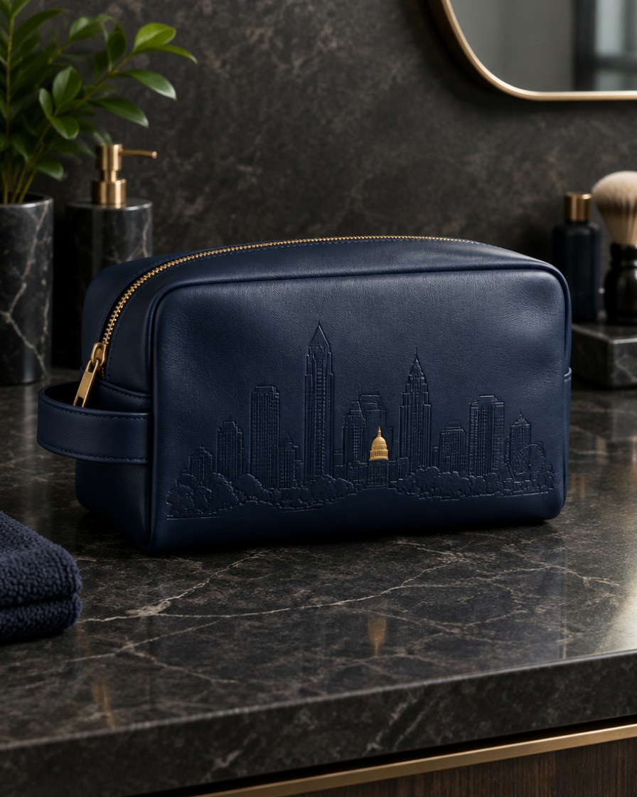 Navy Dopp Kit