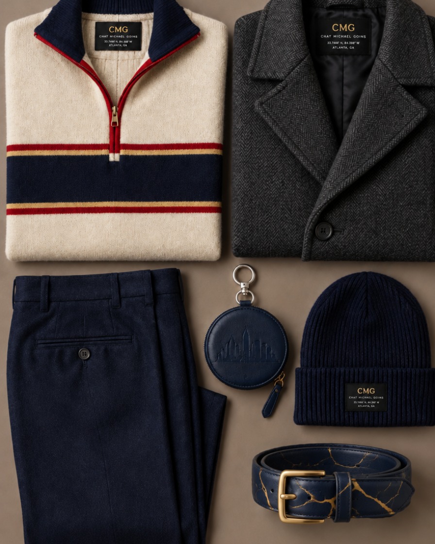 Half-Zip and Overcoat