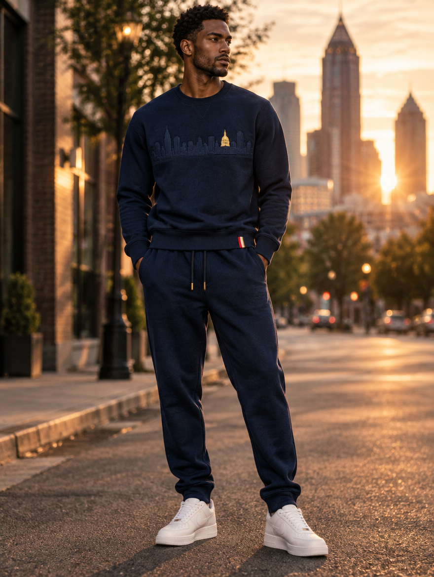 Skyline Crewneck Set
