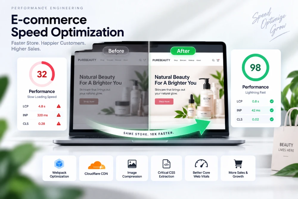 E-commerce Speed Optimization