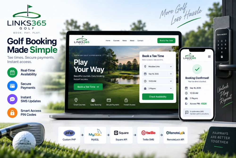 Automated Golf Booking Platform
