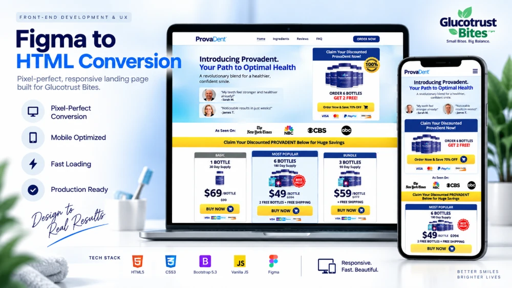 Figma to HTML Conversion