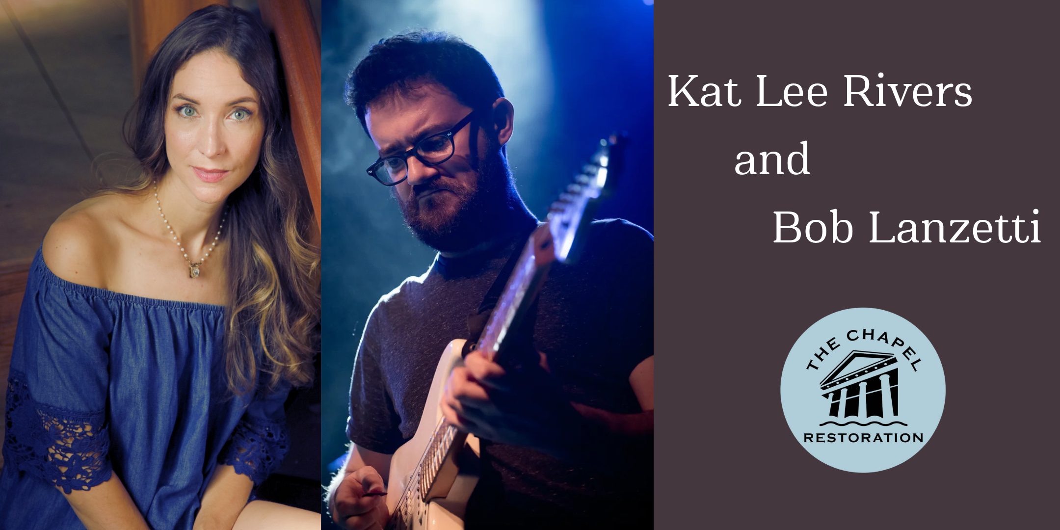 kat lee rivers and bob lanzetti at the chapel restoration in cold spring