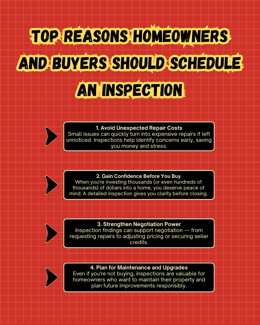 Top Reasons Homeowners and Buyers Should Schedule an Inspection