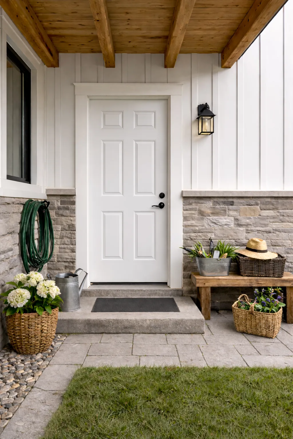 Porte de service Fenestria