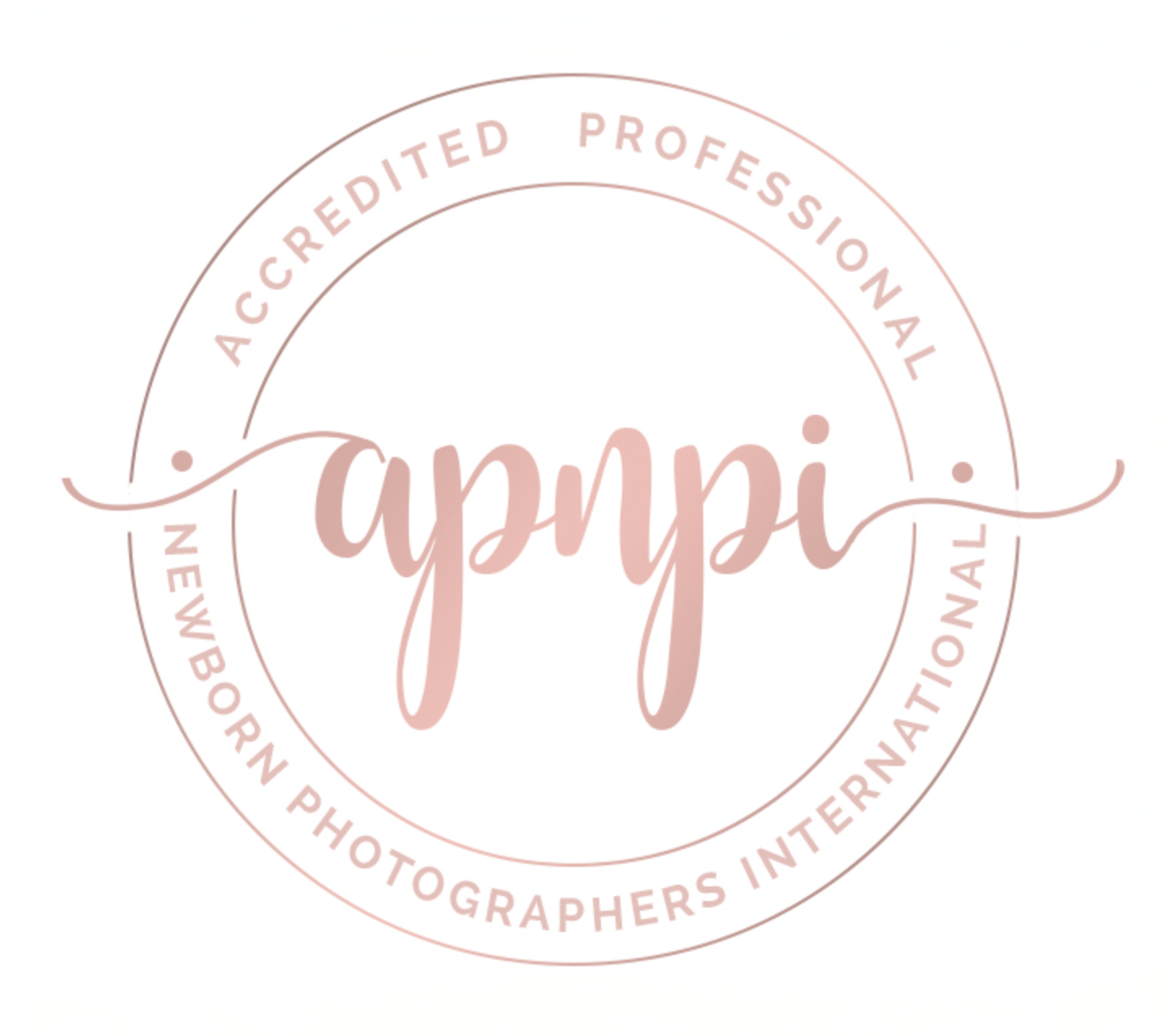 Certified Accredited Professional Newborn Photographers International Badge