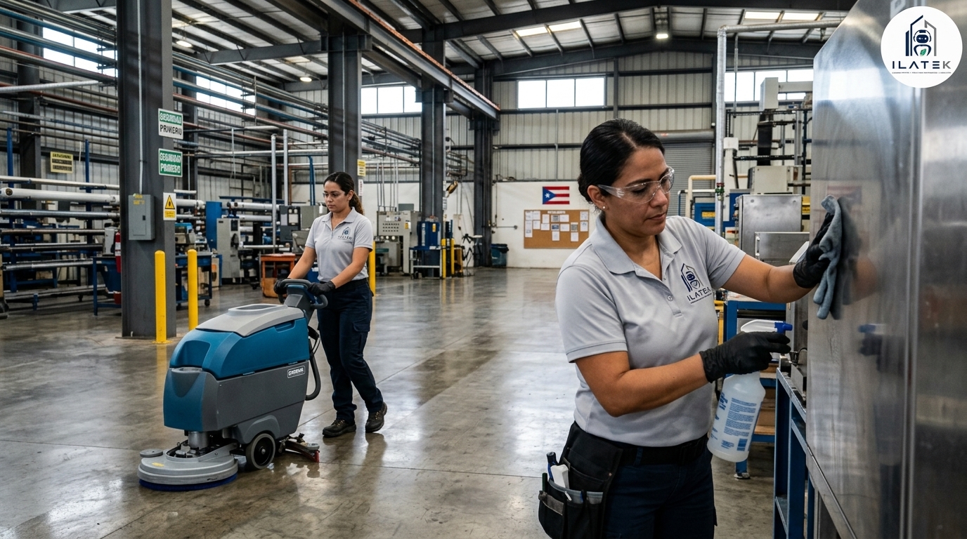 Limpieza industrial de Ilatek — limpieza de almacenes e instalaciones en {{custom_values.county_name_and_state}}