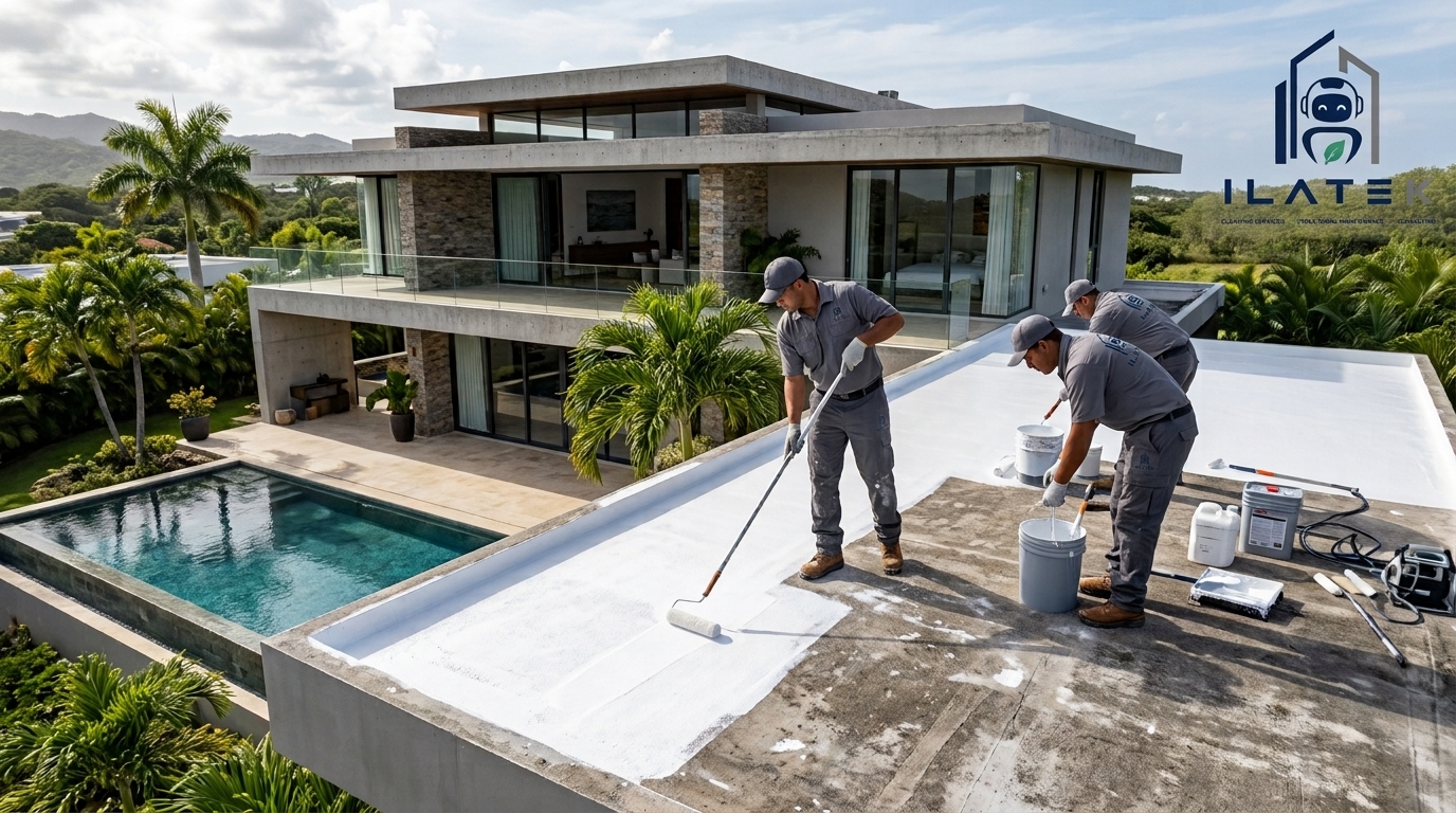 Sellado de techos de Ilatek Techos — impermeabilización en Aguada, Puerto Rico