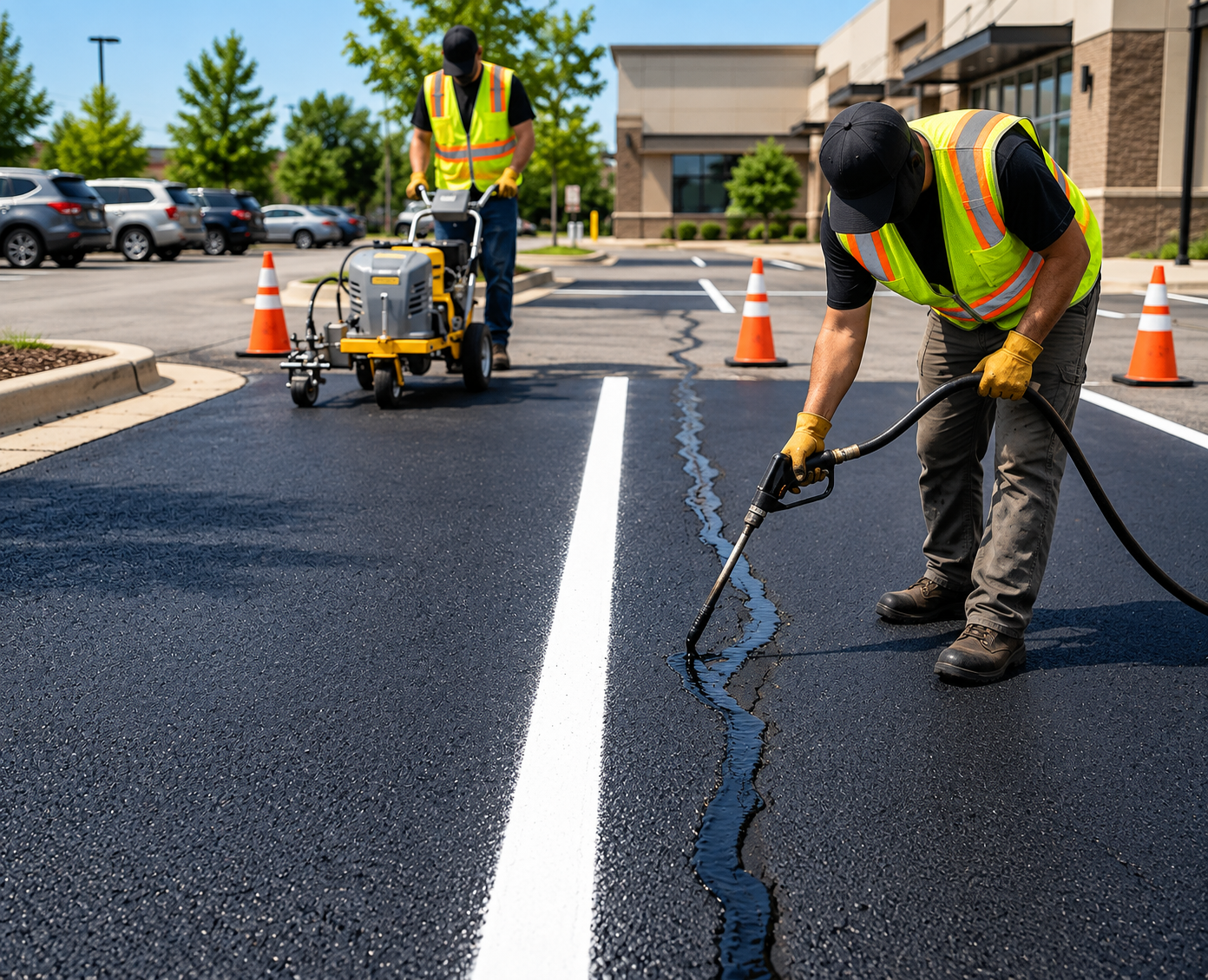 Asphalt Line Striping New Orleans