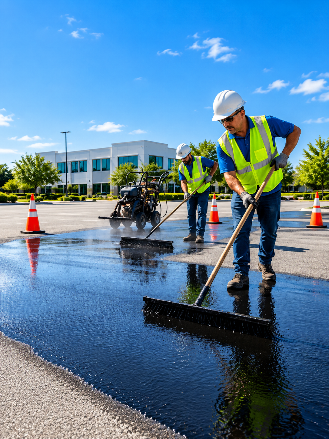 Baton Rouge Asphalt Line Striping