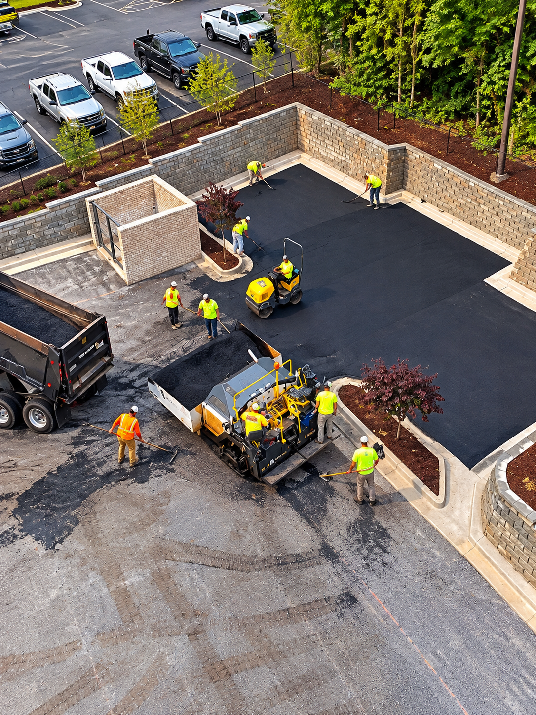 Baton Rouge Parking Lot Paving