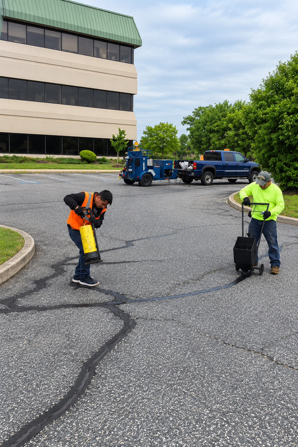 Baton Rouge Asphalt Line Striping