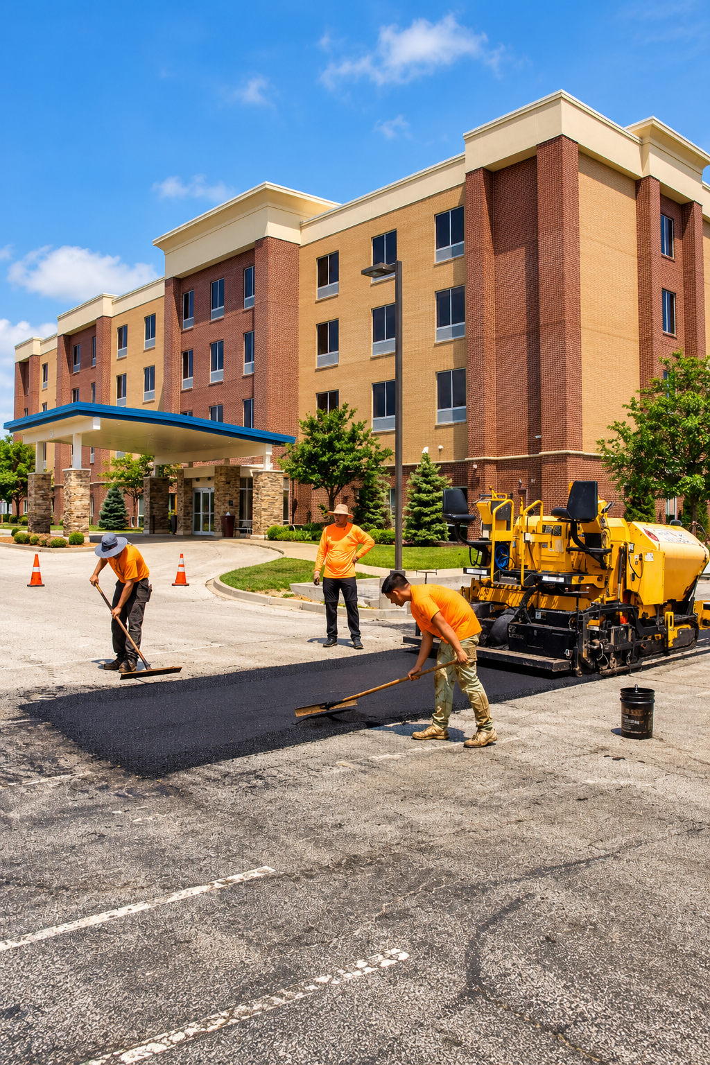  Asphalt Sealcoating