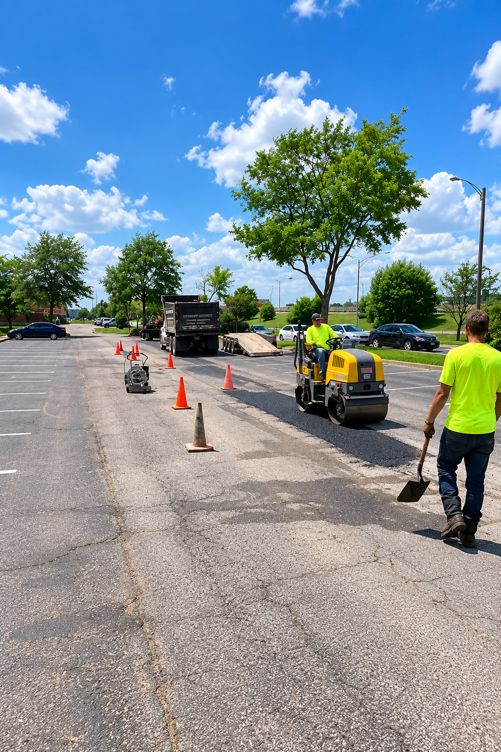  Asphalt Sealcoating