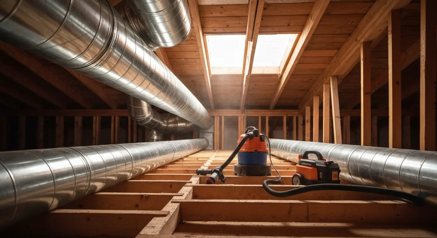 Professional duct cleaning service