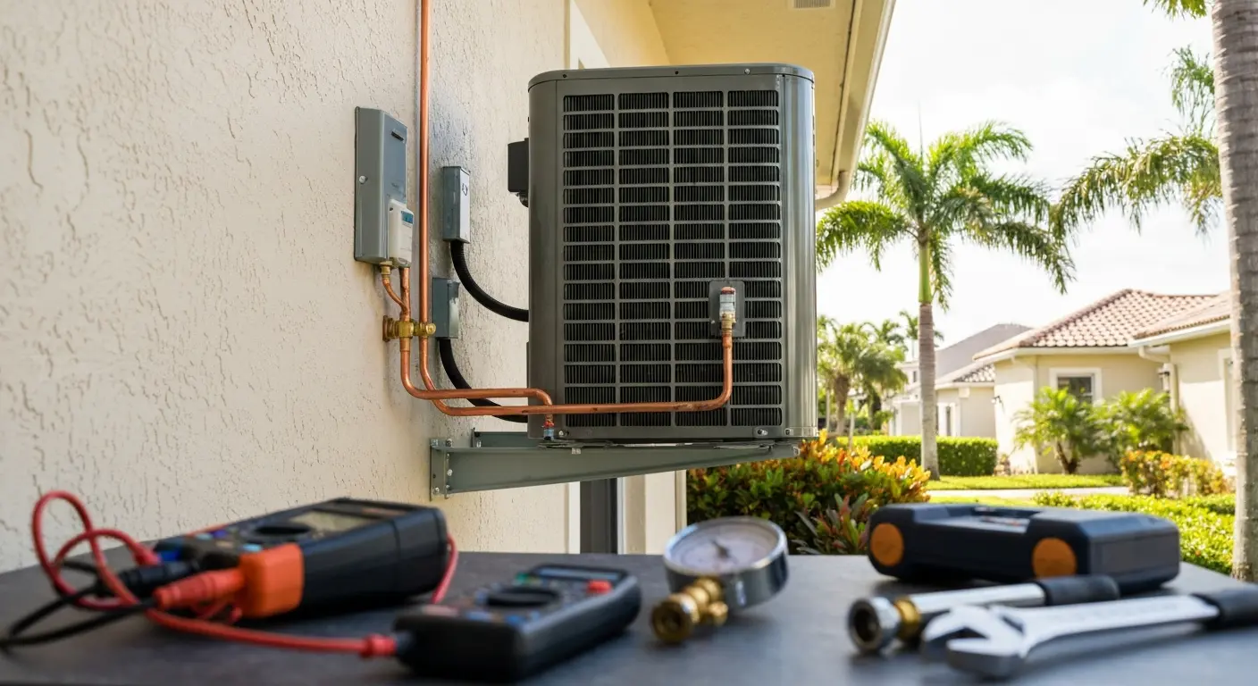 HVAC replacement installation