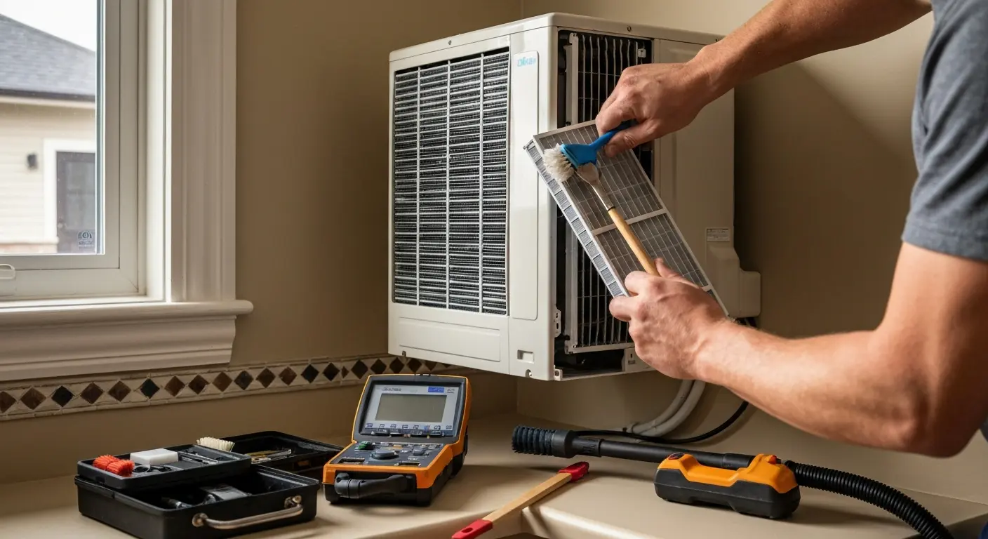 Mini split maintenance