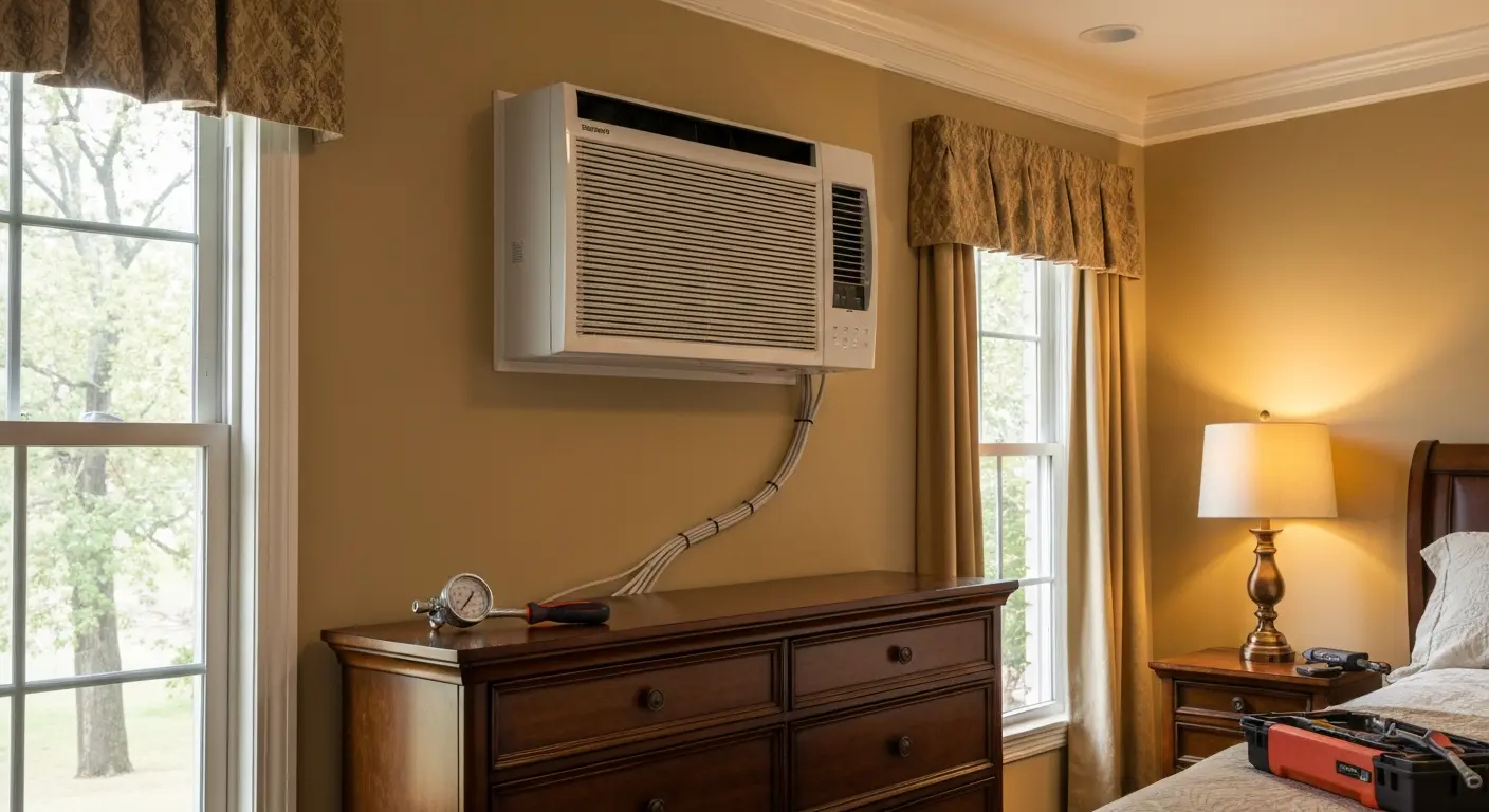 Mini split system installation