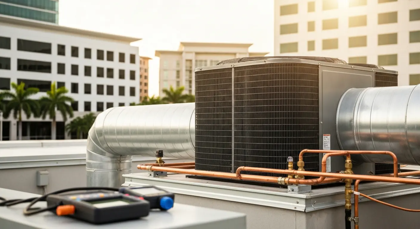 Commercial HVAC system service in Naples