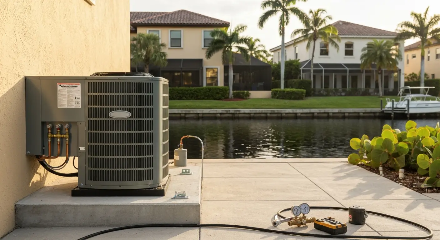 New HVAC system installation