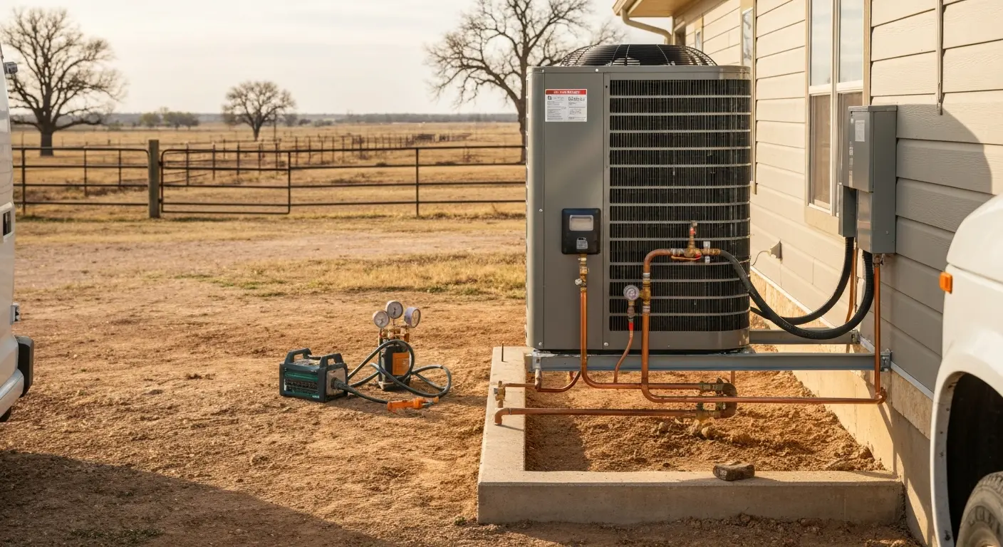 HVAC system installation