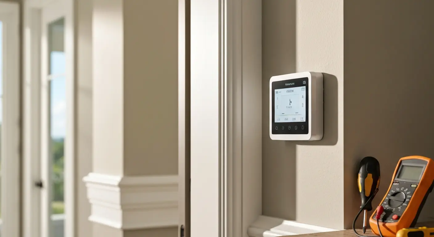 Smart thermostat installation