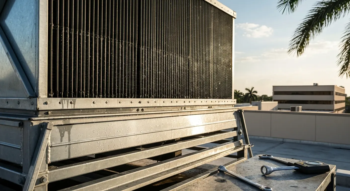 Cooling tower repair