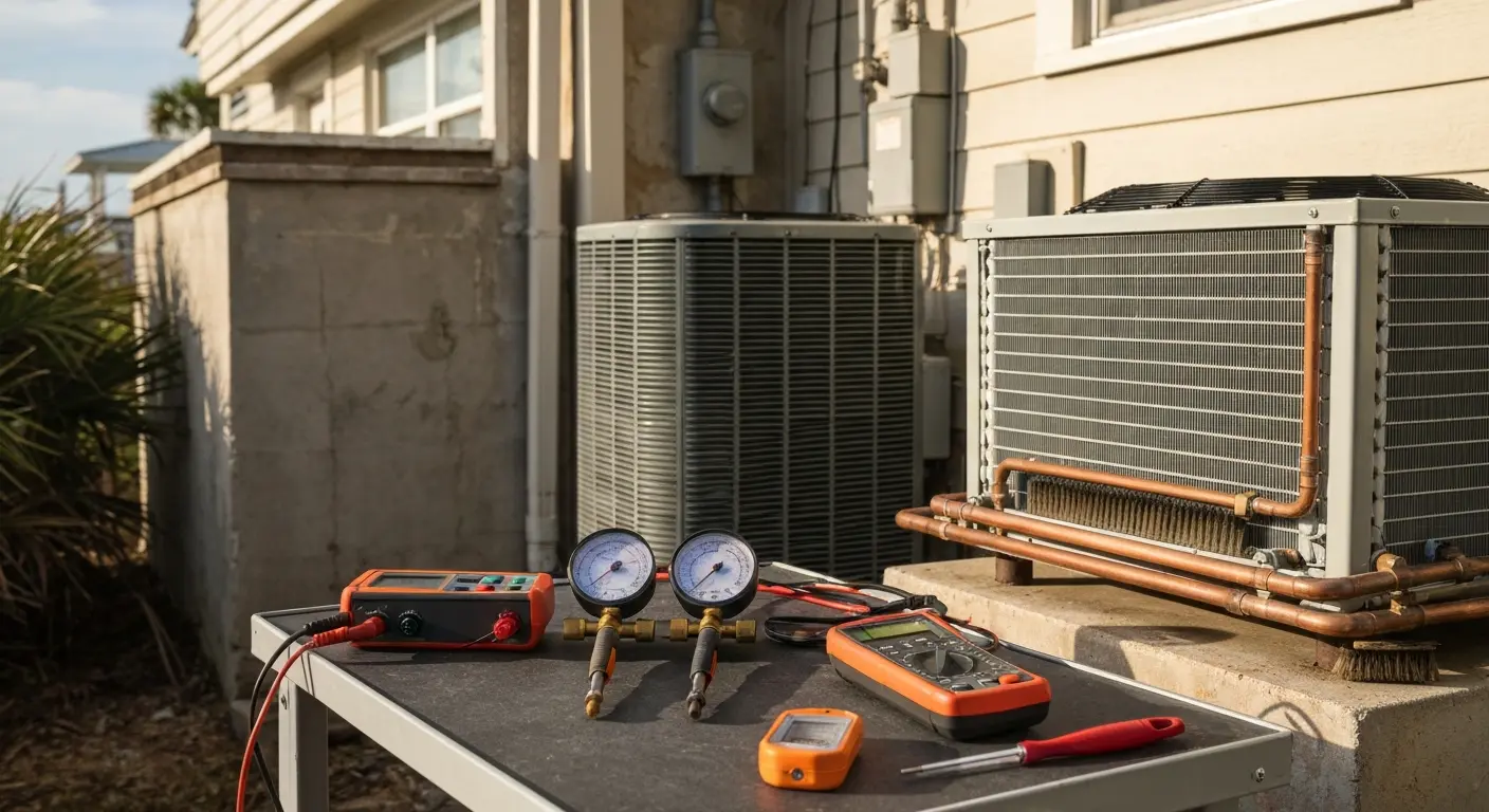 AC maintenance and inspection