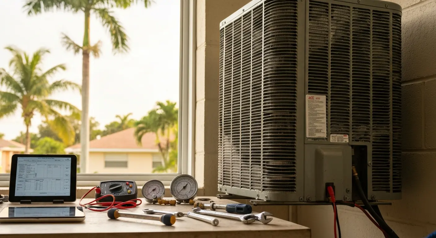 Air conditioning maintenance