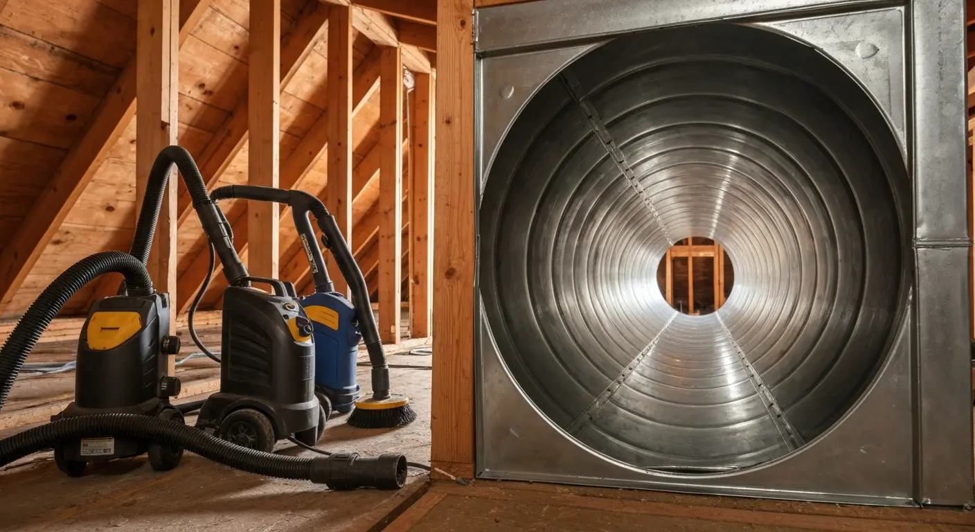 Professional duct cleaning service