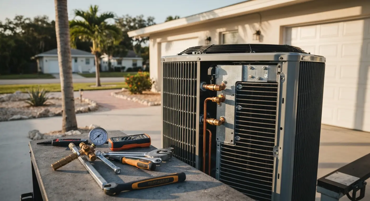Air conditioning repair service