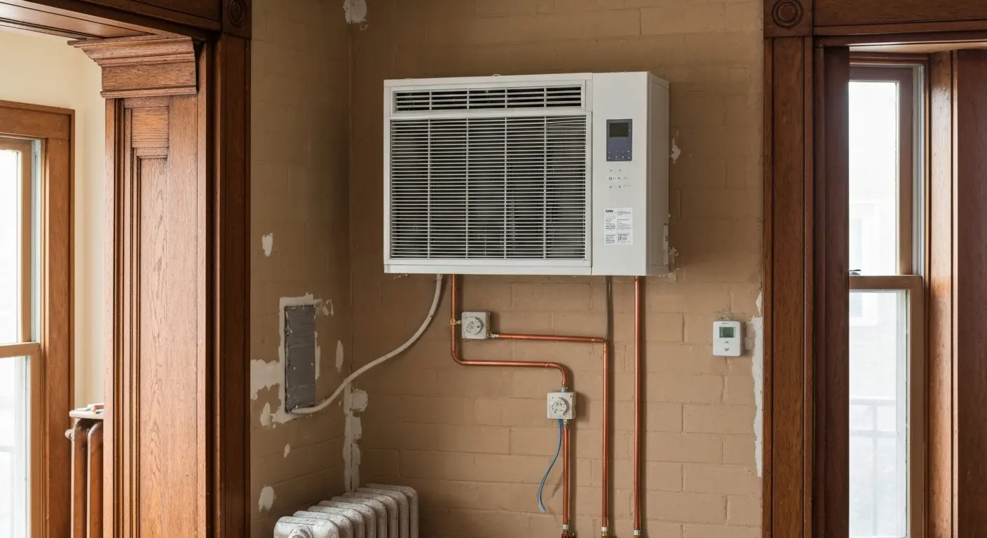 Ductless mini-split heat pump