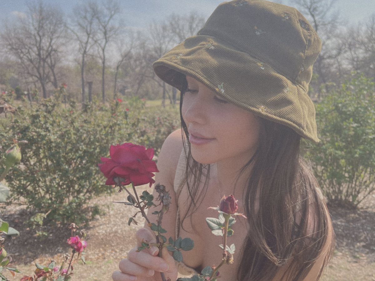 woman and rose heaven on earth feminine healing